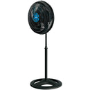 Ventilador De Coluna 50cm Turbo 6 Pás Oscilante Premium Azul 220v