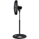 Ventilador De Coluna 50cm Turbo 6 Pás Oscilante Premium Preto 220v