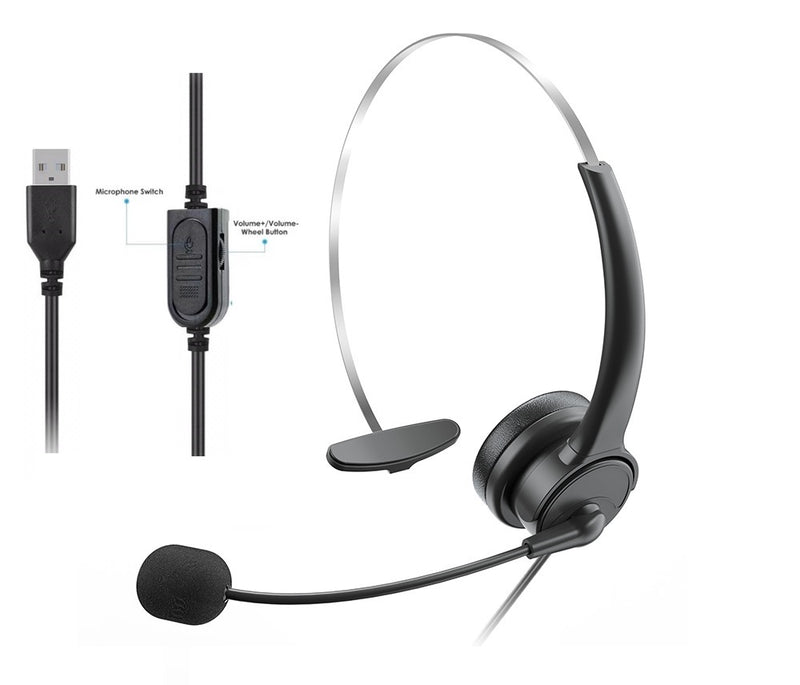 Fone De Ouvido Headset Corp Uno Usb - Vk400