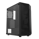 Gabinete Gamer Flux Preto Lateral Vidro - Vinik - Ggfvtbk