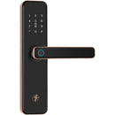 Fechadura Smart De Embutir Com Maçaneta Vsl-11 Vitallys Smark Lock Com Borda De Bronze