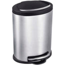 Lixeira Inox 5 Litros ônix 008230