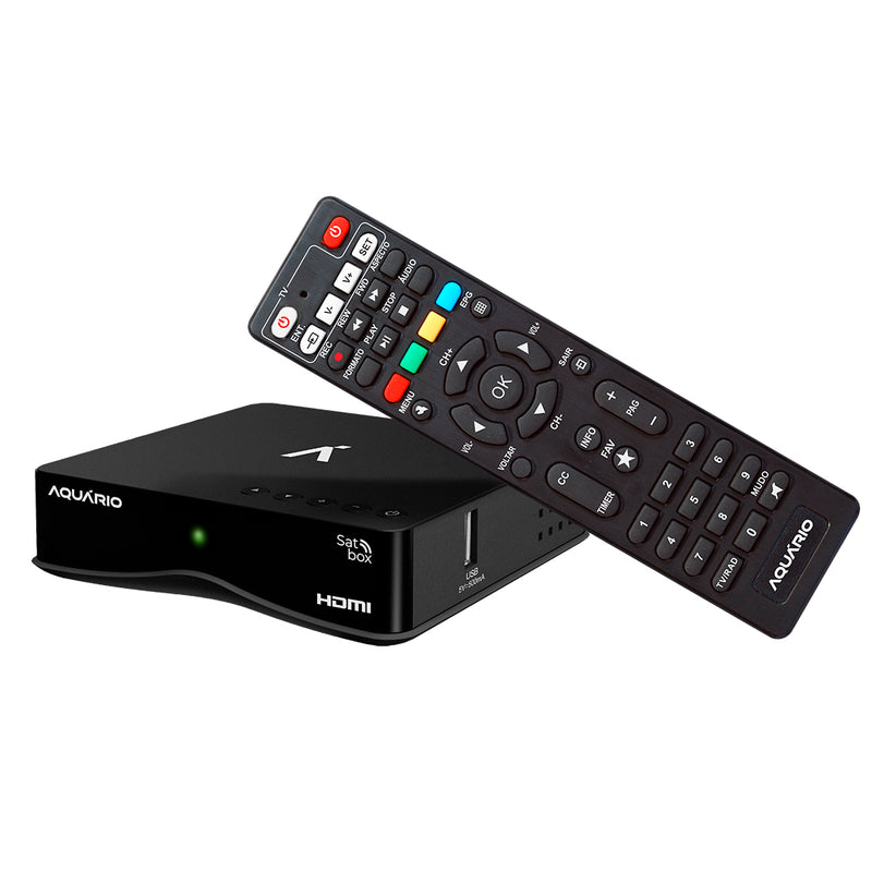 Receptor De Tv Via Satelite Satbox - Banda C/ku - Dth-9000