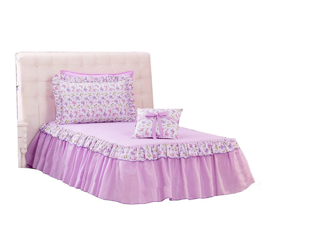 Colcha Solteiro Infantil Corujita 03 Peças