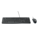 Kit Teclado e Mouse Logitech MK120 Preto USB 920-004429-C