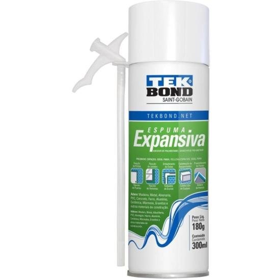 Espuma Expansiva PU 300ml TEKBOND - CX / 12