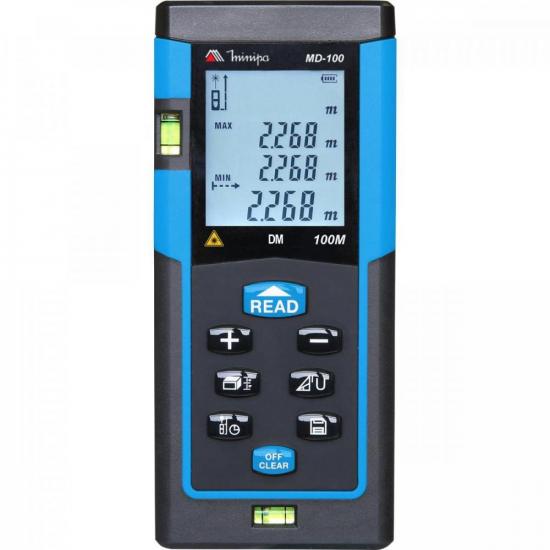 Trena Laser MD100 Azul/Preto MINIPA