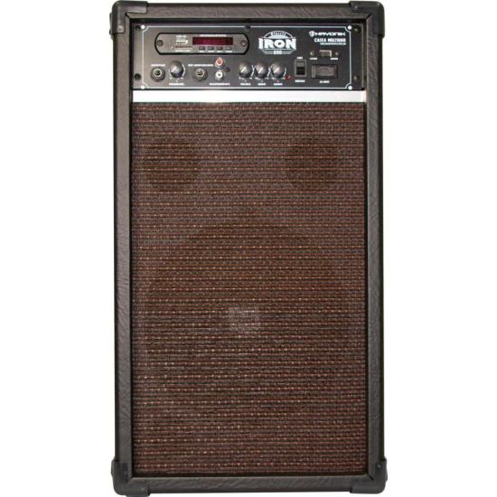 Caixa Multiuso Hayonik Iron Classic 600 100W Falante JBL Preta