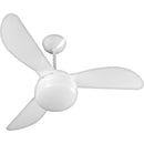 Ventilador de Teto Ventisol Fenix Led 3 Pás Branco 127v