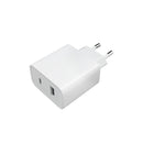 Carregador Ultra Rápido 33W 2 Saídas USB Branco XIAOMI