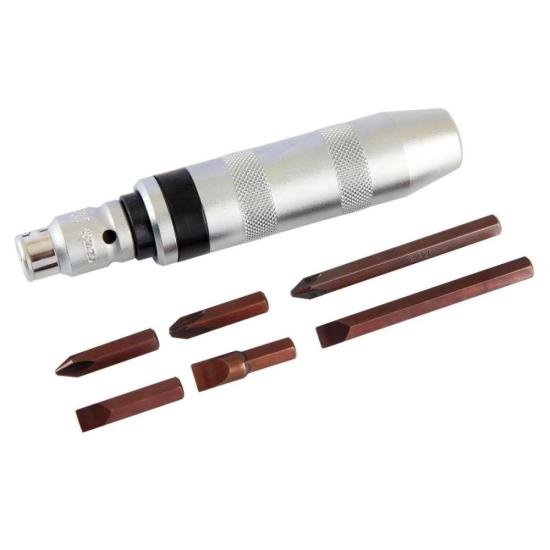 Jogo de Chave de Impacto 1/2" Com 8 Peças CR-V Waft