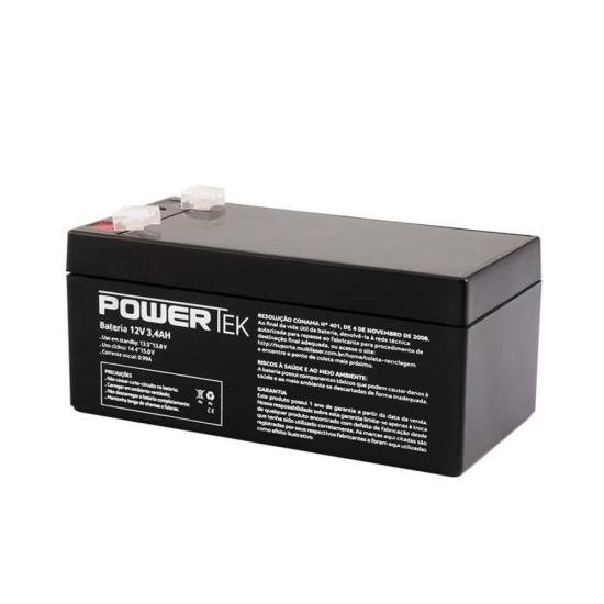 Bateria Selada 12V 3.4Ah EN008 POWERTEK