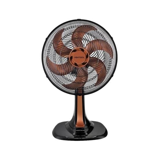 Ventilador de Mesa Ventisol Turbo 6 30cm Bronze 220v