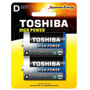 Pilha Alcalina D 1,5V LR20GCP (C/2 Pilhas) Toshiba - CXF / 10