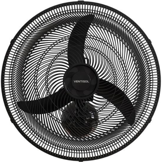 Ventilador de Parede Ventisol New 50cm Preto 127v