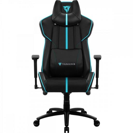 Cadeira Gamer BC7 Larger 150kg Black Cyan THUNDERX3