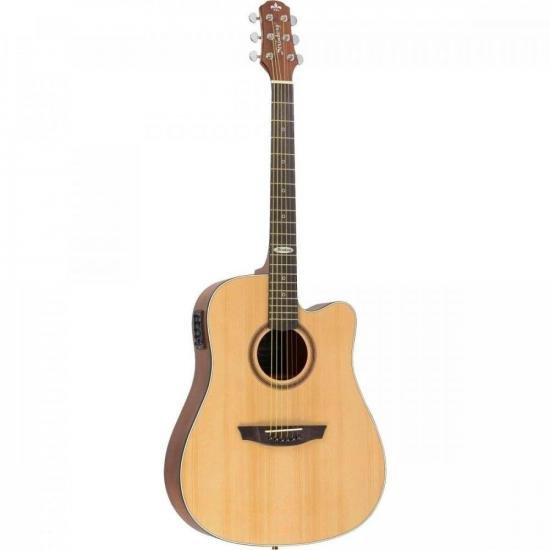 Violão Eletroacústico Strinberg Sd200c Aço Fosco Natural Satin