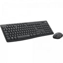 Kit Teclado e Mouse Logitech MK295 Sem Fio Preto