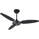 Ventilador de Teto Ventisol Comercial 3 Pás Preto 127v