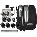 Kit Maquina e Aparador 220V Deluxe Groom Pro Prata WAHL