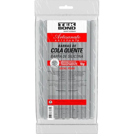 Cola Silicone Em Barras 11mm Tekbond