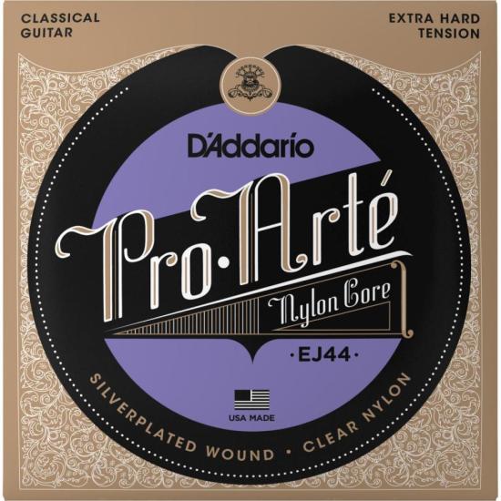 Encordoamento para Violão Nylon EJ44 Silverplated Wound D`ADDARIO