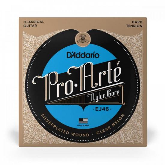 Encordoamento Para Violão Nylon EJ46 Pesada D`ADDARIO