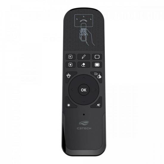 Apresentador Laser Wireless AP-4001BK Preto C3TECH