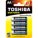 Pilha Alcalina AA 1,5V LR6GCP (C/4 Pilhas) Toshiba - CXF / 12