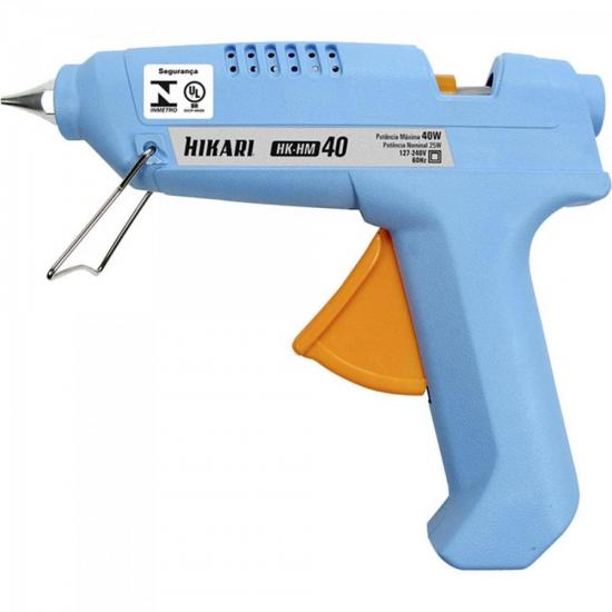 Pistola de Cola 40W HM40 Bivolt HIKARI