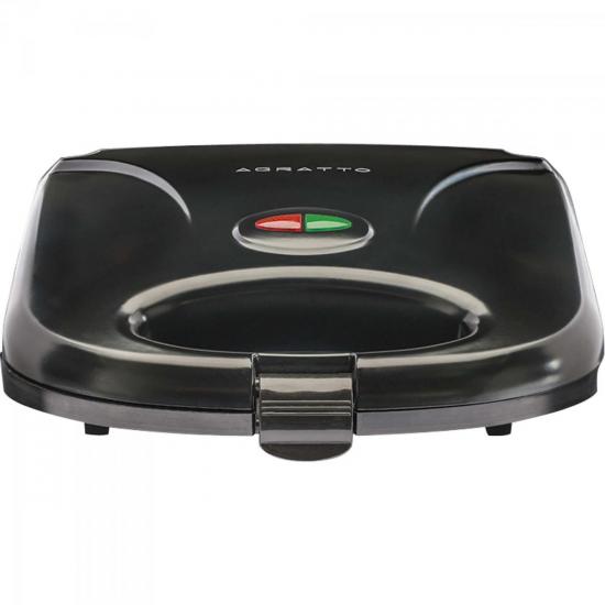 Sanduicheira e Grill 220V SA02 Preta AGRATTO