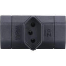 Adaptador Benjamim 2P + T 10A ADP2-34 Preto MarGirius - PCT / 20