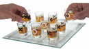Jogo Da Velha Com Tabuleiro E Copos Tequila