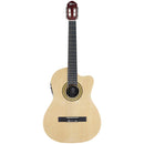 VIOLÃO CUTAWAY NYLON ELÉTRICO KS3 39" NATURAL