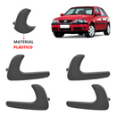 Kit 4 Maçaneta Interna Gatilho Puxador Gol 99 00 01 02 03 04 - UN / 4