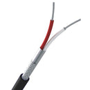 Cabo Microfone Stereo 0,30mm Sc30 100m Preto Santo Angelo
