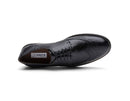 Sapato Casual Oxford Masculino Couro Fóssil Preto 206