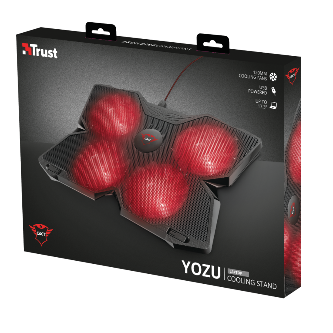 Base para Notebook Trust Gamer GXT 278 17,3' Black 20817i