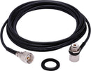KIT CABO RG-58 5,5 METROS  CONECTOR UHF M-802K