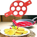Panquequeira Forma Silicone Antiaderente Panquecas Ovos
