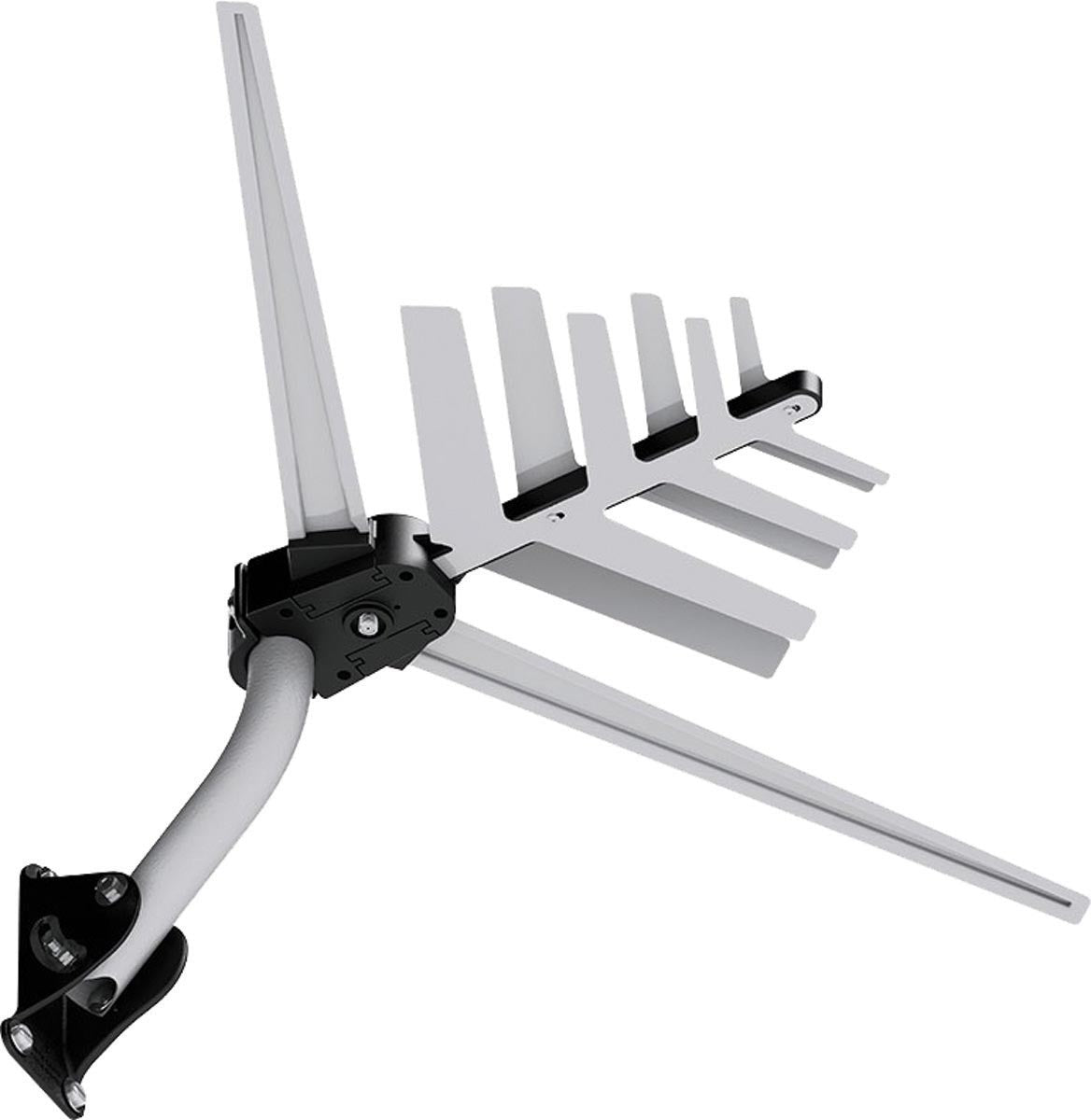 ANTENA EXTERNA DE TV 4 EM 1 DTV-2000 VHF/UHF/FM/HDTV COM CABO 16 METROS