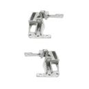 Kit 2 Suporte Maçaneta Interna Porta Gol G3 02 03 04 05 Metal - UN / 2