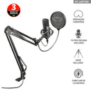 Microfone Trust Streaming GXT 252 Digital Emita 22400i