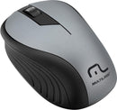 Mouse Sem Fio 2.4ghz Preto Grafite Usb 1200dpi Plug And Play Mo213