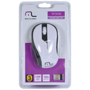 Mouse Sem Fio 2.4ghz Preto E Branco Usb 1200dpi Plug And Play Mo216