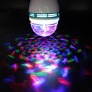 Lâmpada De Led Luz Colorida Giratória