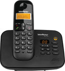 Telefone Sem Fio Digital C/ Secretária Eletrônica Ts 3130 Preto 4123130