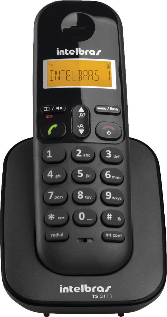 Ramal P/ Telefone Sem Fio Digital C/ Identificador De Chamadas Ts 3111 Preto 4123111