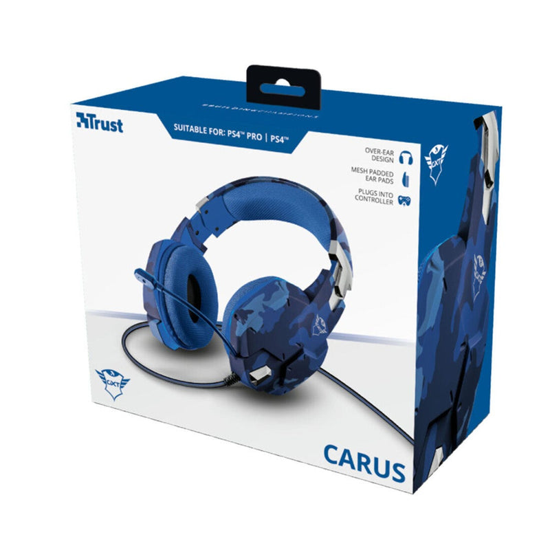 Headset Gamer Trust GXT 322 Carus Blue 23249i