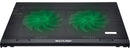 Cooler Para Notebook Warrior Power Gamer Led Verde Luminoso - Ac267